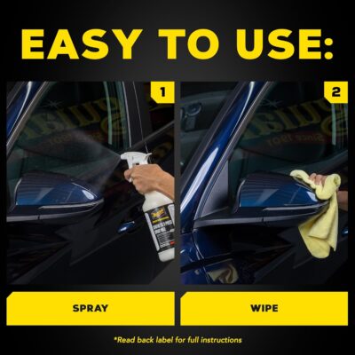 Meguiar's D15601 Synthetic X-Press Spray Wax for Car Detailing, Creates a Deep Shiny Look, Can Be Applied to Wet or Dried Paint and In Direct Sunlight, Moisture Rolls Off Waxed Paint, 1 Gallon - Image 6