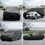 SEAZEN 7 Layers SUV Car Cover Waterproof All Weather, Heavy Duty Car Cover for Automobiles with Zipper Full Exterior Cover Outdoor UV Snow Wind Protection, Universal Full Car Cover 176" to 190" - Image 6
