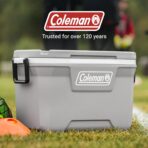 Coleman Classic Series Insulated Portable Cooler, Leak-Resistant Outdoor Hard Cooler Keeps Ice up to 5 Days, 52/70/120/150 Quart - Image 8