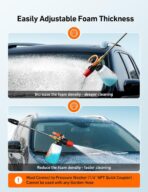 AstroAI Foam Cannon, Heavy Duty Car Foam Blaster Wide Neck Adjustable Snow Foam Lance and Thick Foam for Pressure Washer with 1/4" Quick Connector,1L Bottle - Image 3