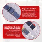 Adjustable Pet Seatbelt Leash for Car Dog Travel Harness Safety Leash Secure Car Restraint for Dogs and Pets - Image 4