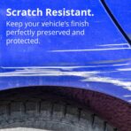 Car Covers Scratch Resistant Indoor Car Cover with Warranty Compatible with Chevrolet 1962-1967 Corvette Sting Ray- Black Satin Ultra Soft Material Car Cover Car Accessories - Image 4