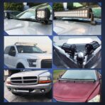 Nilight 90025B Led Light Bar Mounting Brackets 2pcs Universal Hood Led Work Light led Pods Mount Bracket Clamp Holder for SUV Truck Off Road Installed No Need Drilling, 2 Years Warranty,Black - Image 7