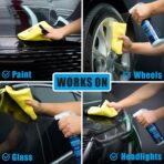 2-Pack Waterless Wash Spray and 6 Towels Kit for Cleaning, High Gloss and Protection- No Rinse Wash for Cars, Trucks, RVs Detailing - Ultra-Concentrated Safe Slick Lubricating Formula - Image 5