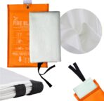 Fire Blanket - 1500F CE Certified Emergency Fire Blanket for Home and Kitchen. 500GSM Fabric & 0.5mm Thick - 100% Fiberglass Fire Extinguisher for Car,Warehouse Office - 2pc (40x40 inches) by Supa Ant - Image 12