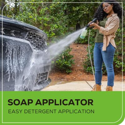 Greenworks Compact Electric Pressure Washer, 1.2 GPM (CSA Certified, Lightweight, 20 FT Tangle-Free Hose, 35 FT Power Cord) Great For Cars, Fences, Patios, Driveways, Decks and Patios - Image 8