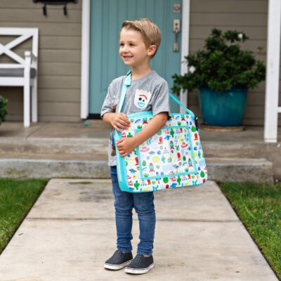 J.L. Childress Disney Baby 3-IN-1 Kids Travel Tray & Tablet Holder - Car Seat Lap Tray Desk for Toddlers, Road Trip Essentials, Car Seat Activity Table, Travel Accessories - Toy Story - Image 5