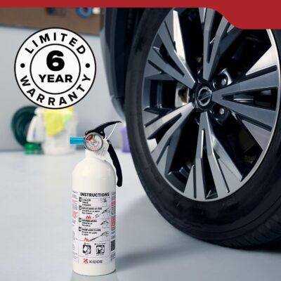 Kidde Fire Extinguisher for Vehicles, Cars, Trucks, Single-Use 5BC - Image 13