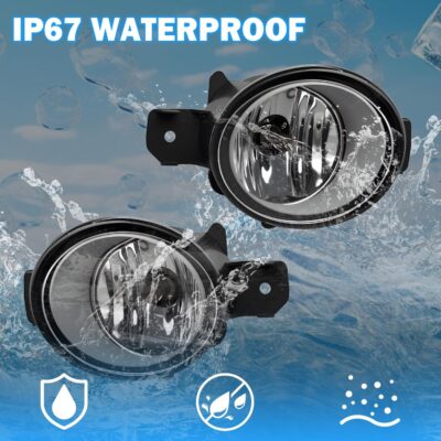 Halogen Fog Light Replacement for Nissan Altima 2008-2013/Rogue 2008-2015/Maxima 2009-2014/Versa 2012-2016/Murano 2015-2016/Pathfi Driver and Passenger Side - Image 4