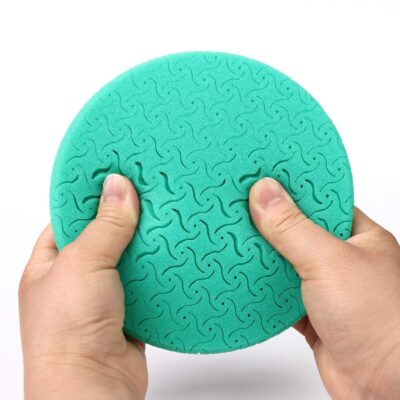 6" Buffing Polishing Pads Kit, 7Pcs 6.5" Backing Plate, Sponge & Woolen Pads - 6" Drill Attachment Set for Car Buffer Polish & Wax (6 Inch (150mm)) - Image 5