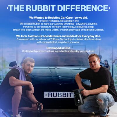 Electric Plus Trial Kit, Waterless Car Wash Kit, Rechargeable Electric Sprayer, Foam 2.0 Solution (1 Free Wash), 6 Reusable Microfiber Towels, Car Cleaning Supplies, 8 Piece Auto Cleaning Kit - Image 6