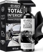 EVEO Total Car Interior Cleaner Kit - Interior Car Cleaner, Car Seat Cleaner & Car Cleaning Supplies - Car Screen Cleaner, Interior Car Cleaning kit for Leather, Vinyl, Glass & Plastic & More - 16oz