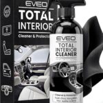 EVEO Total Car Interior Cleaner Kit - Interior Car Cleaner, Car Seat Cleaner & Car Cleaning Supplies - Car Screen Cleaner, Interior Car Cleaning kit for Leather, Vinyl, Glass & Plastic & More - 16oz