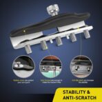 Nilight 90025B Led Light Bar Mounting Brackets 2pcs Universal Hood Led Work Light led Pods Mount Bracket Clamp Holder for SUV Truck Off Road Installed No Need Drilling, 2 Years Warranty,Black - Image 5