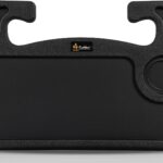 EcoNour 2 in 1 Car Steering Wheel Desk | Tray for Laptop Car Mount with Pen Holder | Desk Console for Car | Food Tray for Eating with Drinks Holder | Multipurpose Travel Car Accessories