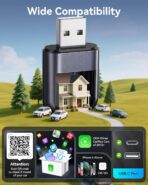 Burnt Sugar Wireless Carplay Adapter for iPhone 2026 Upgraded, Ultra-Mini USB Design for Apple Car Play Convert Wired to Wireless, Stable Low-Lag GPS Plug & Play for iOS 10+ & Cars from 2016+ (Gray) - Image 5