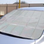 BETOOKY Magnetic Thickened Windshield Sunshade for Cars and Suvs, 160x120cm Front Window Sun Shield, Heat and UV Protection Automotive Interior Sunshade for Daytime Use - Image 5