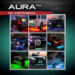 OPT7 Aura Pro Underglow LED Lights with APP & Remote Control, RGB Multicolor Mode, Music Sync, 4 PCS Waterproof Rigid Aluminum Light Bar, Exterior Underbody Lighting Kit Universal Fit for Car Truck RV - Image 9