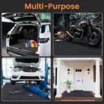 Heavy Duty Oil Spill Mat, 5' x 6', Premium Absorbent Oil Pad, Garage Floor Mat for Under Car, Protects Garage Floor from Spills, Drips, Splashes and Stains,Waterproof Backing Absorbent Pad - Image 6