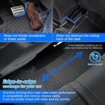 Ioniq 9 Floor Mats - Car Mats for Hyundai Ioniq 9 6 Seats 2025, All Weather Floor Mats and Cargo Liner for Ioniq 9 Accessories, Heavy Duty Rubber Mats, Car Accessories - Image 3