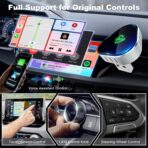 2026 Wireless Carplay Adapter, Universal for Apple iPhone & Android, Plug & Play, Portable Design with USB-A/Type-C Port - Image 2