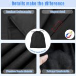 ZATOOTO Suede Car Window Shades 4PCS - Car Window Covers for Ultimate Privacy, UV Protection, and Heat Insulation, Side Window Sun Shade Perfect for Camping, Travel, Baby Safety, and Daily Use - Image 8