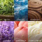 AROIC Car Air Freshener for Women, 6 Pack Air Freshener Diffuser, Mothers Day Gift for Mom, Hanging Essential Oil Air Freshener Diffuser Odor Eliminator, Cute Car Interior Decor Car Scents Accessories - Image 7