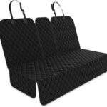 Dog Car Seat Cover for Back Seat, Car Seat Cover 60/40 Split Bench for Family Car, Compact SUV, MPV - Standard - 53" W