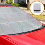 Magnetic Vehicle Sun Shade Windshield for Cars and Suvs, Thickened Front Window Sunshade with Heat Insulation and UV Protection, Auto Interior Accessory for Summer Driving - Image 9
