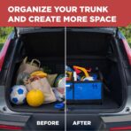 TRUNKCRATEPRO Car Trunk Organizers | Trunk Organizer, Car Storage Organizer - Premium Compartments Collapsible Portable car trunk organizers and storage for SUV (Large Capacity) - Image 6