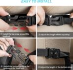 Matenf Car Organizer Back Seat with 9 Storage Pockets & 10″ Tablet Holder, 1Pack Seat Back Cover for Kids Toddlers, Kick Mats Protector, Keep Cars Vehicles Organized & Tidy, Travel Accessories - Image 6