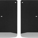 LUVERNE 250744 Rear Dually 20-Inch x 23-Inch Textured Rubber Mud Guards, Select Chevrolet Silverado, GMC Sierra 3500 HD, 2 Flaps