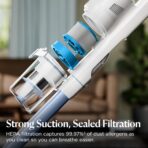 Bissell PowerClean 200W Self-Standing Cordless Vacuum w/Tangle Free Brush Roll, Removeable Battery, Wall Mount, Upholstery Tool & Bright Headlights, 4173 - Image 6