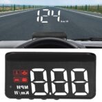 Obdii Hud, Car Speedometer, Obd2 Hud Windshield Projector Multifunction Gauge Alarm Fatigue Driving Reminder - Image 4