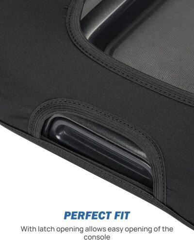 JOYTUTUS Center Console Cover Compatible with Silverado Sierra 2014 2015 2016 2017 2018 Jump Seat, Neoprene Arm Rest Armrest Cover for Car, Durable Middle Console Cover Replacement for Trucks - Image 3