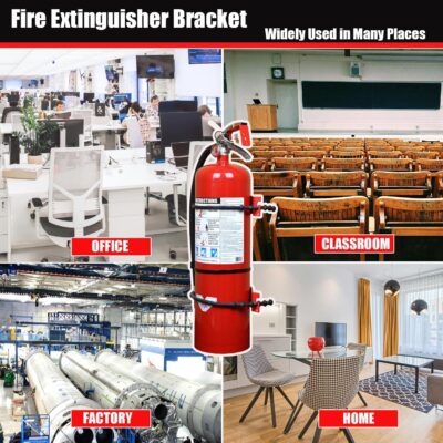 Victory Fire Extinguisher Mounting Bracket Heavy Duty Mount Bracket for 20LB Fire Extinguishers Fits Car Boat Wall Mount - Image 5