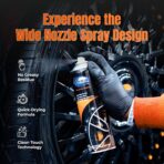 Nick's Professional Supplies High Gloss Tire Shine (1 Pack) - Long Lasting Tire Care - Your Ultimate Wet Tire Shine Spray for a Black Finish Shine on Ceramic Coating for Cars, Trucks, Motorcycles. - Image 2