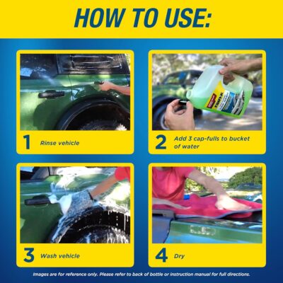 Rain-X 620191 Foaming Car Wash - 100 fl oz. High-Foaming, Concentrated Formula For Greater Cleaning Action, Safely Lifting Dirt, Grime And Residues For An Exceptional Clean - Image 6