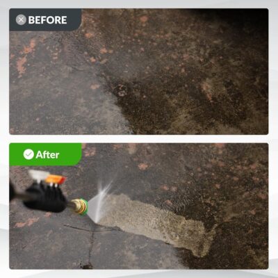 Giraffe Tools Grandfalls Retractable Pressure Washer G20, 2500 PSI 2.2 GPM, 180° Wall Mounted Power Washer, Auto-Retract with 65ft Pressure Hoses, 5 Nozzles for Floor/Cars/Fences/Patios, Dark Silver - Image 7