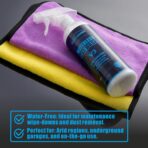 2-Pack Waterless Wash Spray and 6 Towels Kit for Cleaning, High Gloss and Protection- No Rinse Wash for Cars, Trucks, RVs Detailing - Ultra-Concentrated Safe Slick Lubricating Formula - Image 9