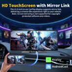 11.5" Largest Wireless Carplay HD Screen for Carplay & Android Auto Car Stereo with 4K Dash Cam 1080P Backup Camera, GPS Navigation/Bluetooth/Mirror Link/Voice Control/AUX/FM/Siri - Image 2