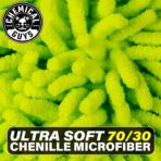 Chemical Guys Chenille Premium Scratch-Free Microfiber Wash Mitt for Car Washing - Lime Green, Ultra-Soft Car Wash Glove, Swirl-Free Finish, Safe for Trucks, SUVs, Motorcycles, and More - Image 4