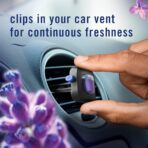 Febreze Car Vent Clip, Downy Calm Scent, 2 Count, 0.13 oz Total - Image 5