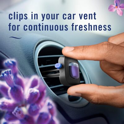 Febreze Car Vent Clip, Downy Calm Scent, 2 Count, 0.13 oz Total - Image 5