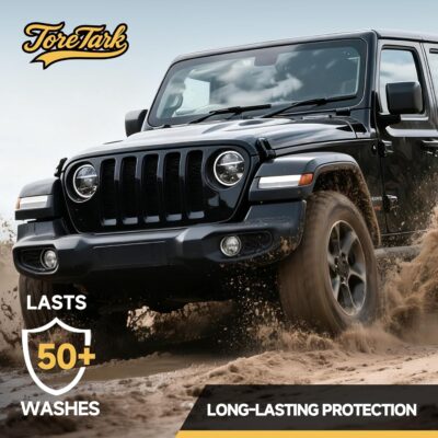 Real Ceramic Coating for Cars Polish (16 Fl Oz), Unmatched Shine Car Wax Coating Spray, No Pungent Smell, Quick Detailer Spray Wax, Lasts 50+ Washes Car Paint Sealant, Truck Accessories - Image 4