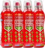 StaySafe All-in-1 Portable Fire Extinguishing Spray By LifeSafe Technologies | Compact Fire Extinguisher For 10 Types of Fires | Non-Toxic, Non-Hazardous & Eco-Friendly