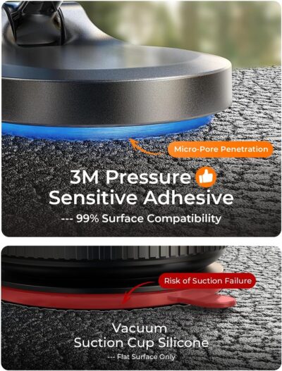 LISEN for MagSafe Car Mount for iPhone 17 Pro Max [24 Strong Magnets] Classic Magnetic Phone Holder for Car Dashboard Magnet Phone Mount Car Cell Phone Holder for iPhone 17 Pro Max Air 16 15 14 13 12 - Image 5