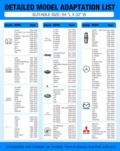 NEVERLAND Universal Car Windshield Sun Shade | 210D Oxford Fabric Sunshade Cover | Heat & UV Blocker (63.78" x 31.89") - Image 3