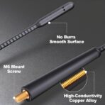 Universal Car Replacement Antenna Mast 16 Inch Waterproof Flexible Rubber Car Roof Antenna Vehicle AM FM Radio Antennas for Cars Trucks SUVs - Internal Copper Coil for Enhanced Reception - Image 2