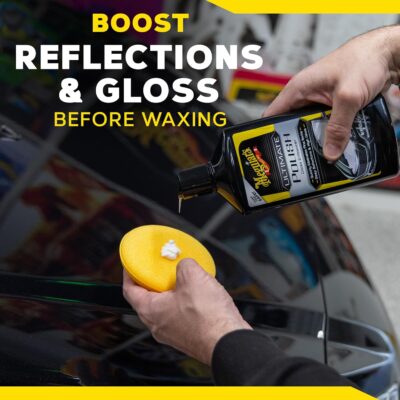 Meguiar's Ultimate Polish – High-Gloss Polish for a Show Car Shine – Permanently Removes Light Swirls to Produce a Deep, Wet Reflection with a High Gloss Shine - Easy to Use, 16 Oz - Image 8